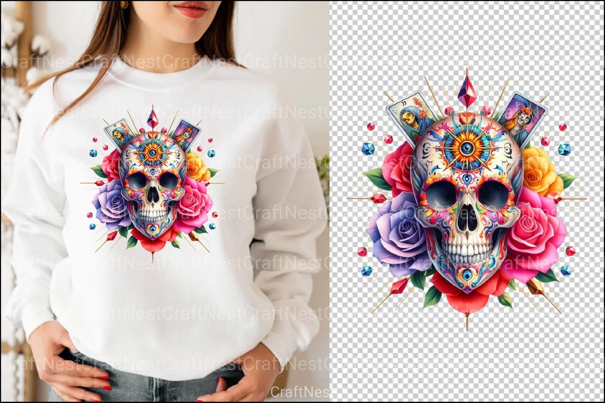 Goth Tarot Card Clipart Bundle - CraftNest - Digital Crafting and Art