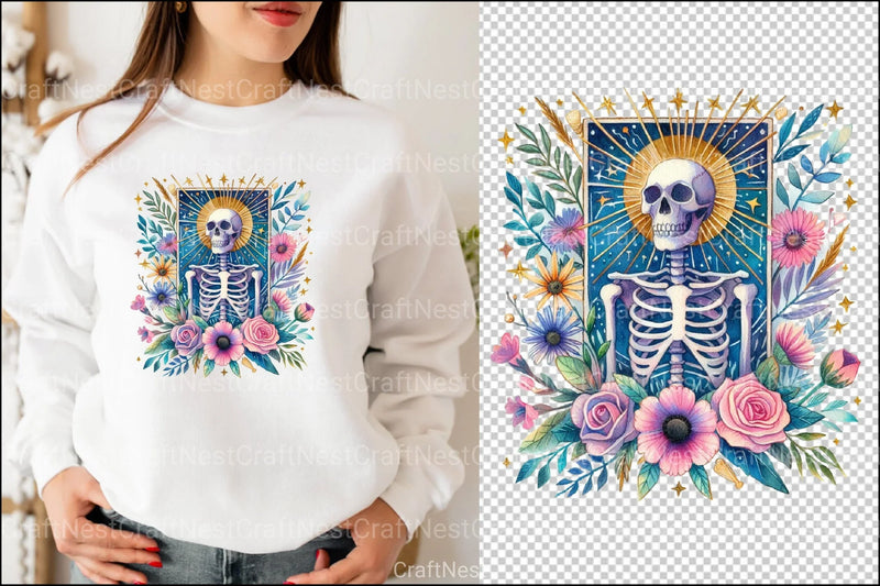 The Lovers Tarot Card Clipart Bundle 99 - CraftNest - Digital Crafting and Art