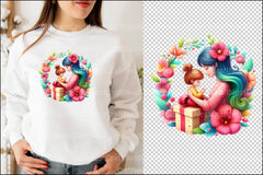 Mother and Baby Mother's Day Clipart Bundle - CraftNest - Digital Crafting and Art