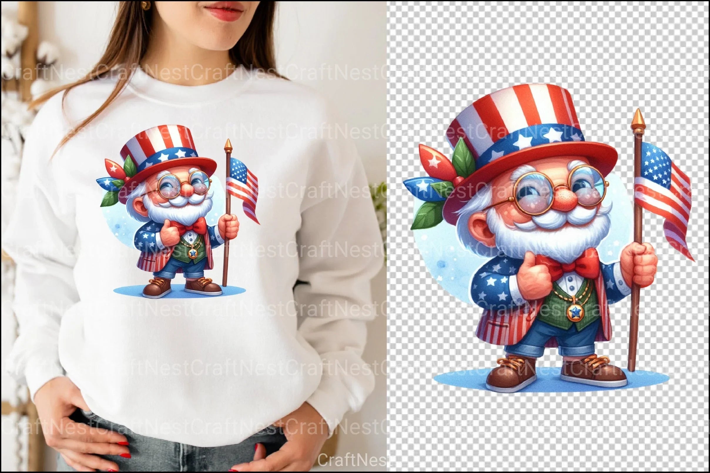 4th of July Clipart Bundle 18 - CraftNest - Digital Crafting and Art