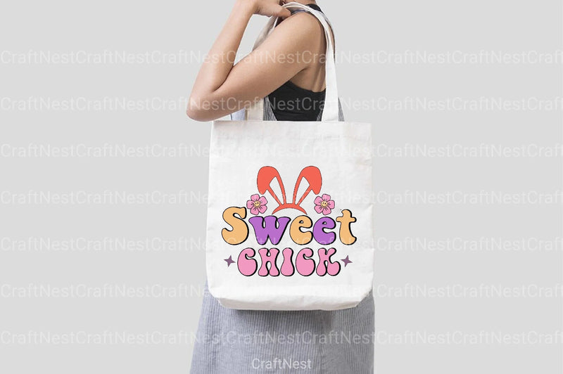 Retro Easter Clipart Bundle 10 - CraftNest - Digital Crafting and Art