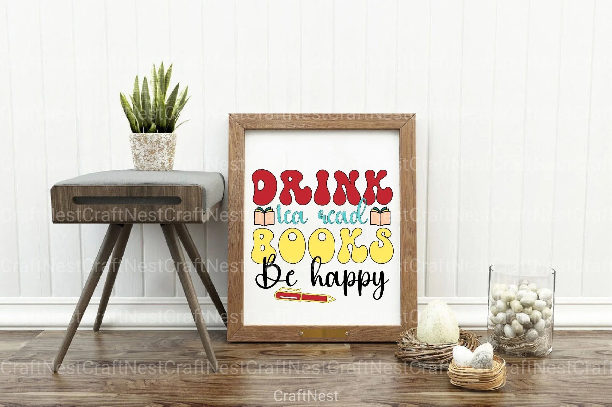 Retro Book Lover Bundle - CraftNest - Digital Crafting and Art