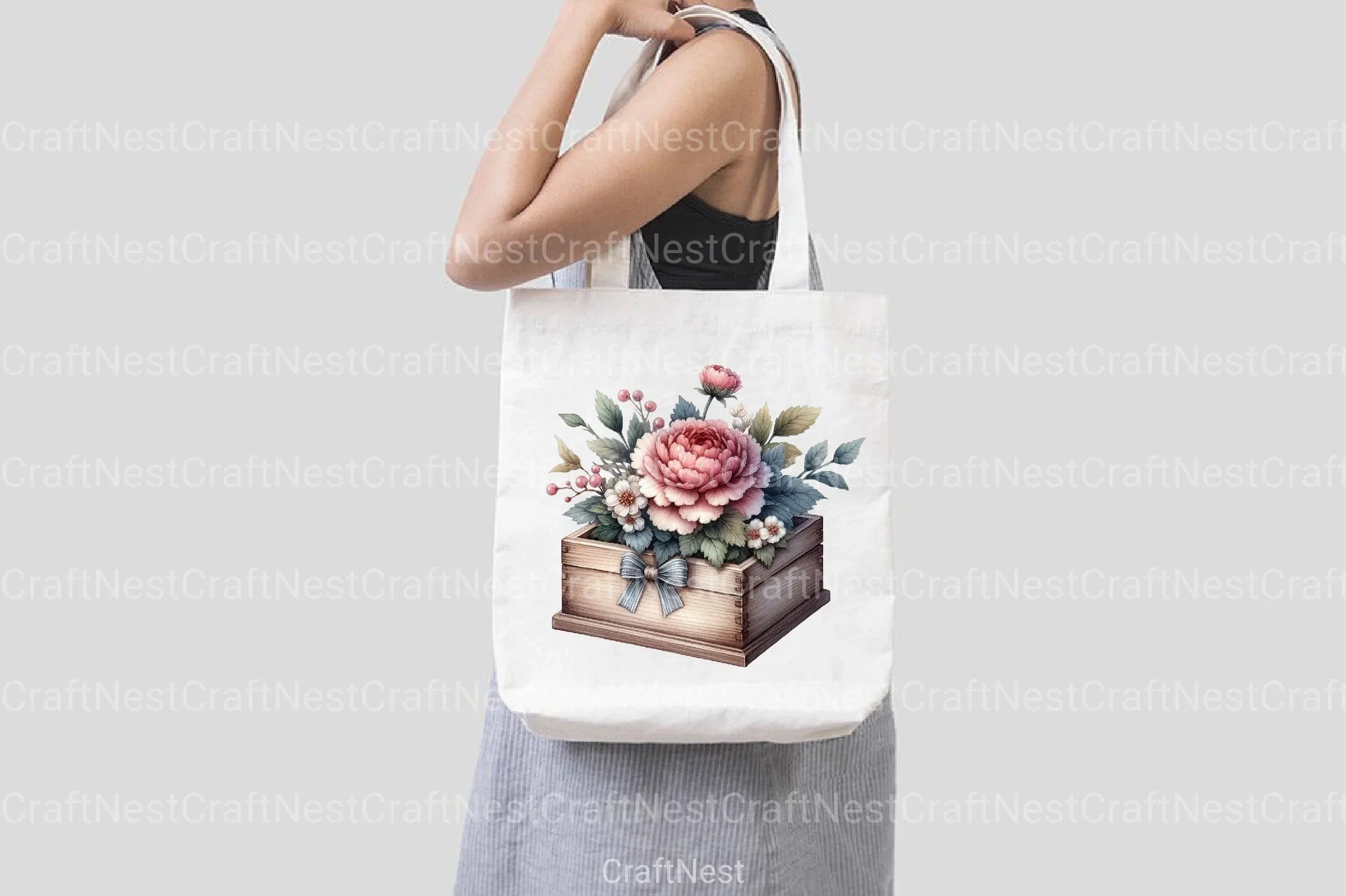 Flower Boxes Clipart Bundle - CraftNest - Digital Crafting and Art