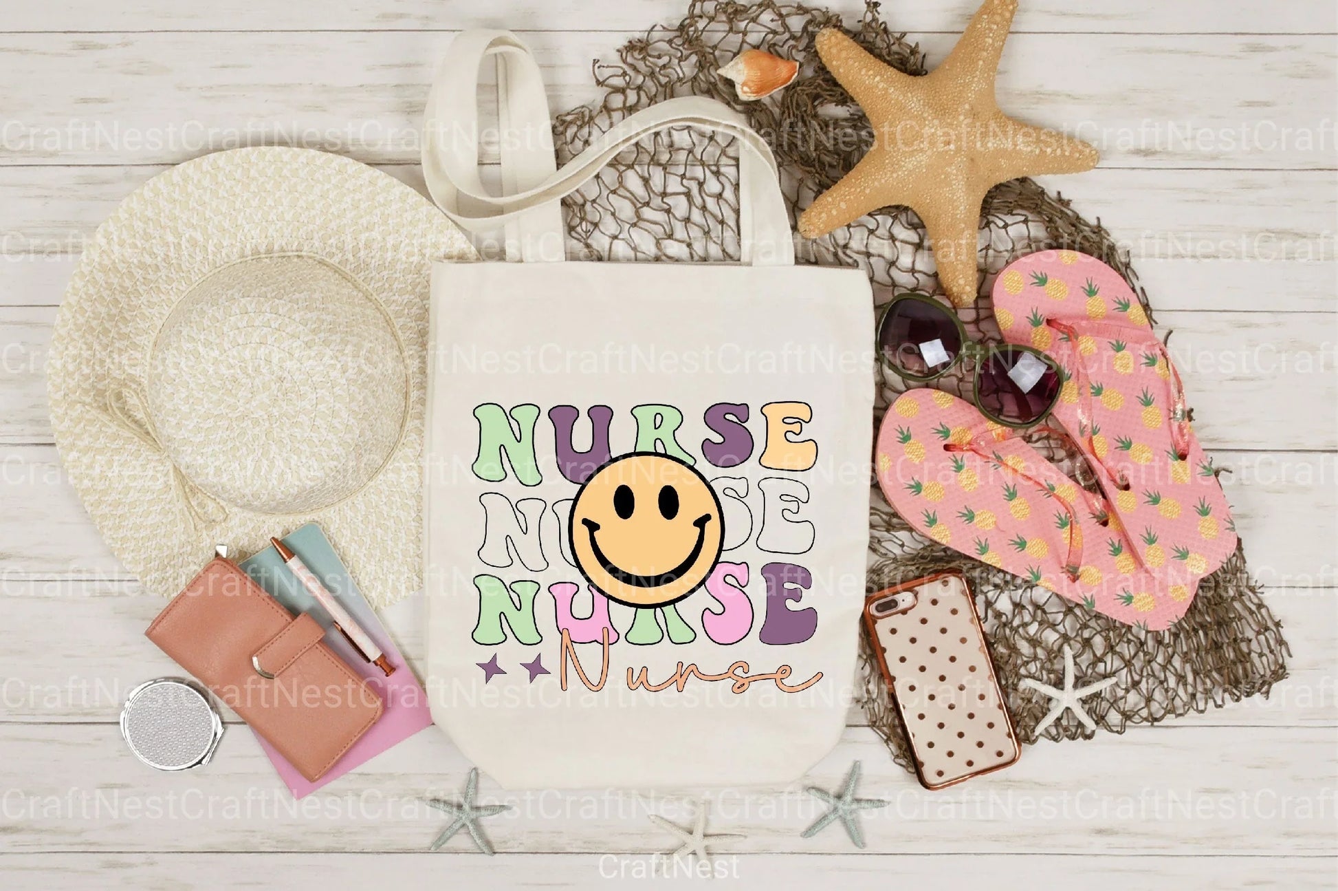 Retro Nurse Bundle - CraftNest - Digital Crafting and Art