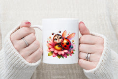 Cute Ladybug Clipart Bundle 4 - CraftNest - Digital Crafting and Art