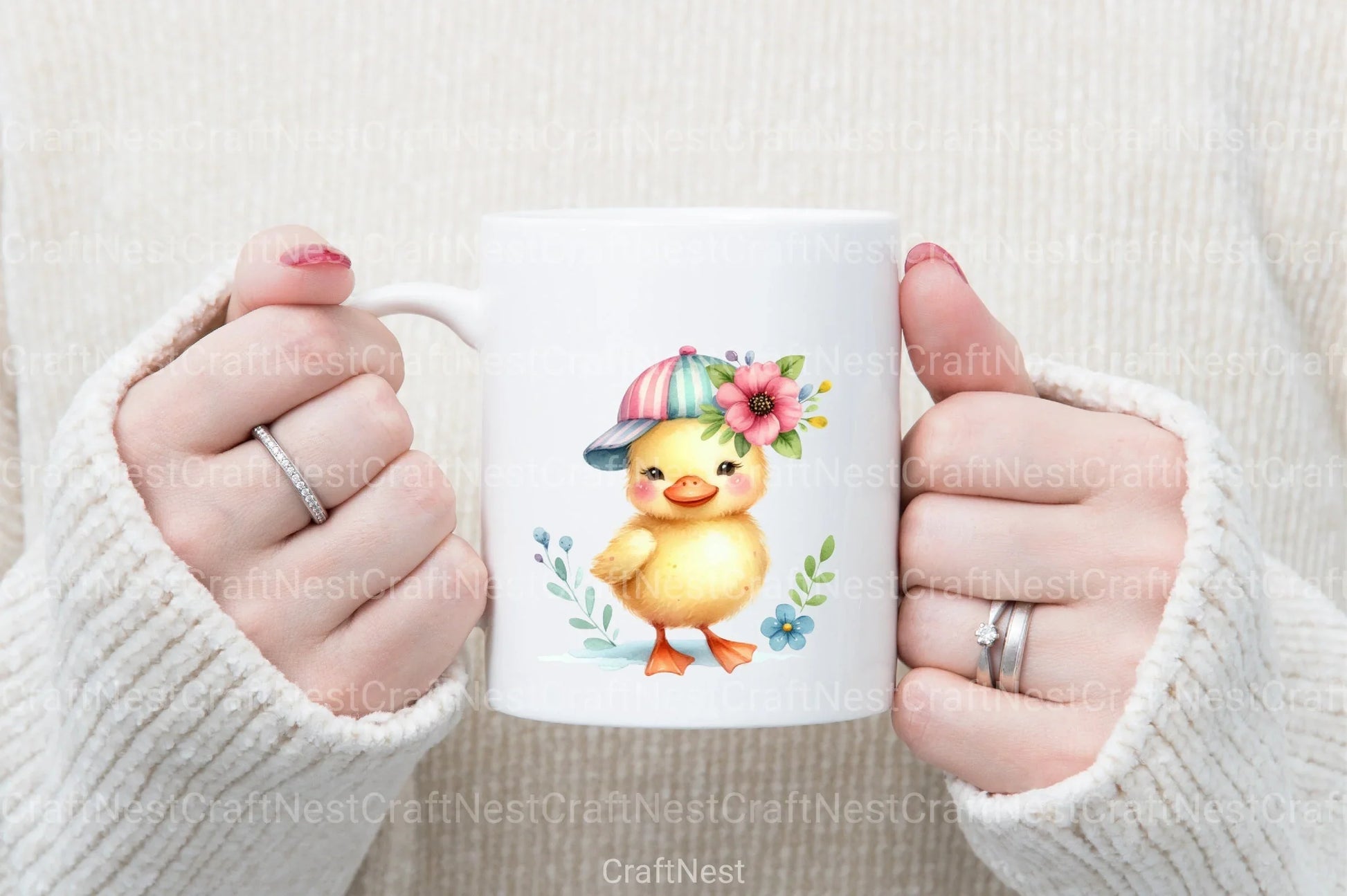 Cute Little Ducks Clipart Bundle 4 - CraftNest - Digital Crafting and Art