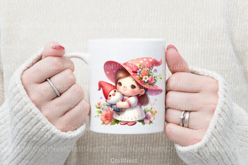 Mother's Day Gnome Clipart Bundle 8 - CraftNest - Digital Crafting and Art