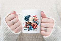 4th of July Patriotic Eagle Clipart Bundle - CraftNest - Digital Crafting and Art