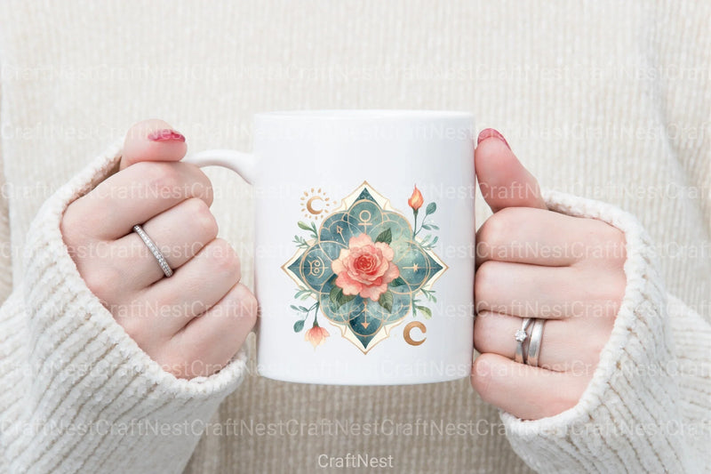 Zodiac Tarot Card Clipart Bundle - CraftNest - Digital Crafting and Art