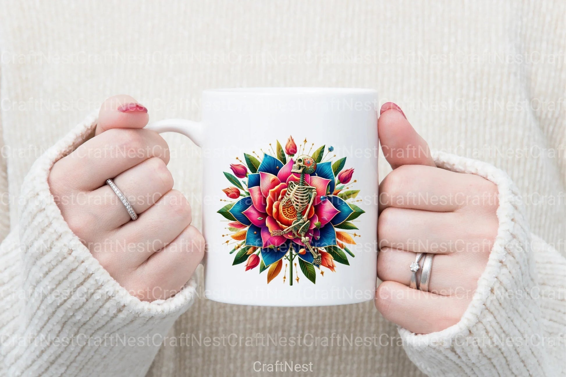 Ancient Skeleton Tarot Card Clipart Bundle - CraftNest - Digital Crafting and Art