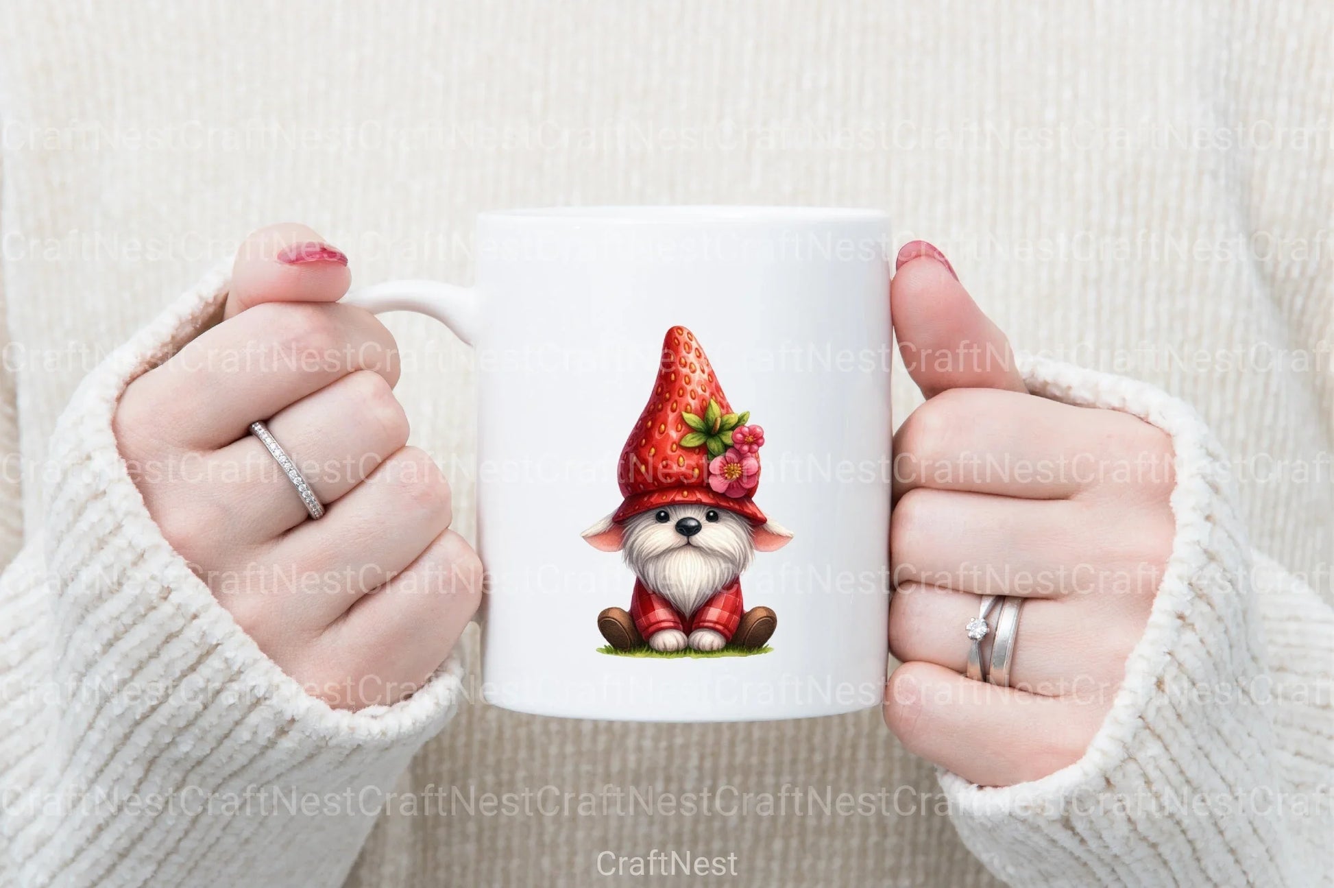 Fruit Dog Gnome Clipart Bundle - CraftNest - Digital Crafting and Art