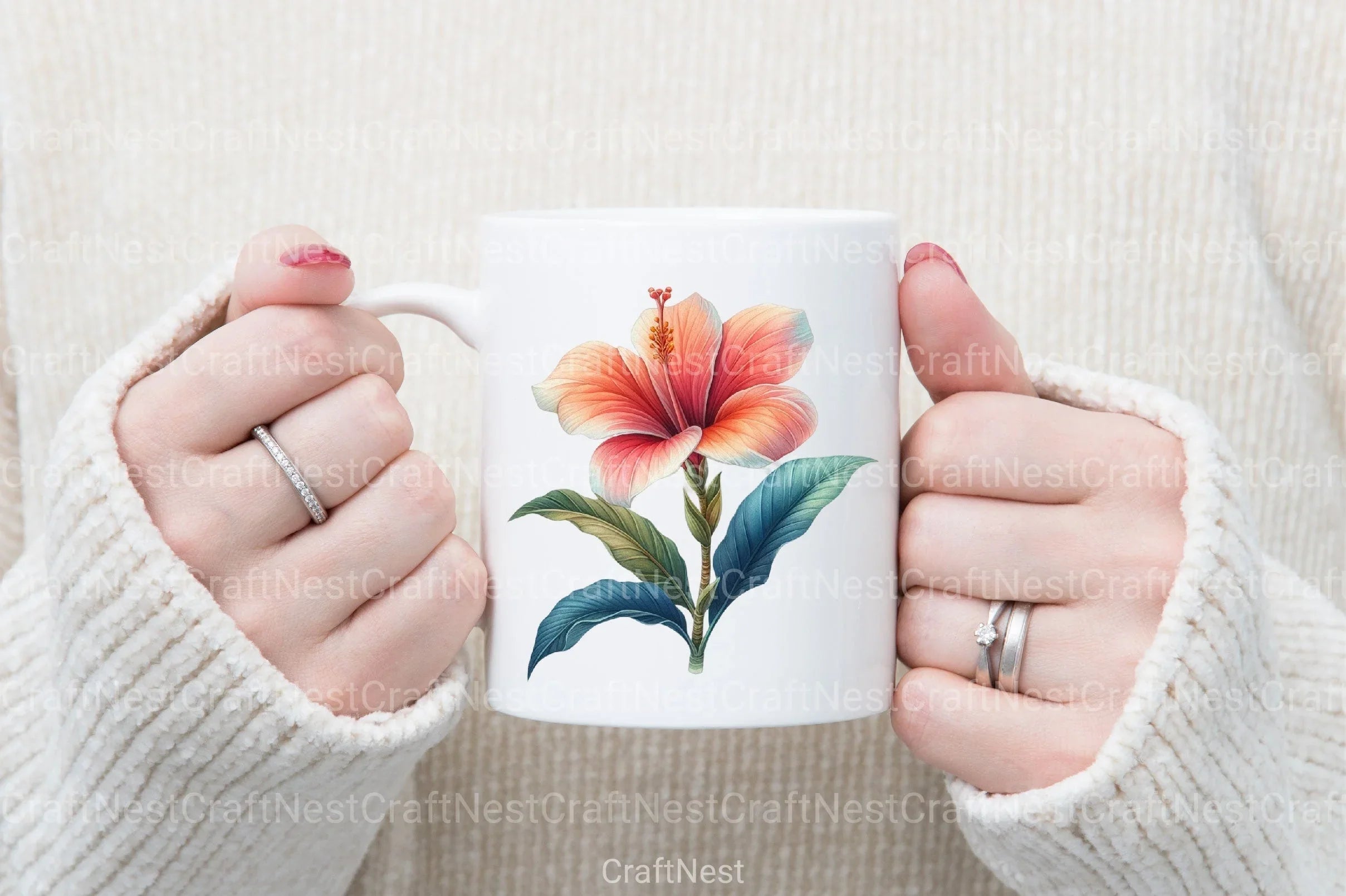 Tropical Beach Clipart Bundle - CraftNest - Digital Crafting and Art