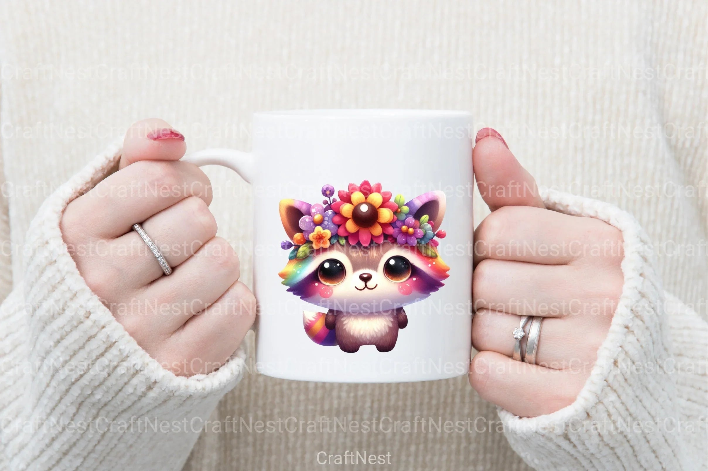 Cute Animals Stickers Clipart Bundle - CraftNest - Digital Crafting and Art