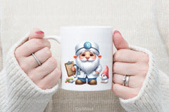 Nurse and Doctor Gnome Clipart Bundle - CraftNest - Digital Crafting and Art