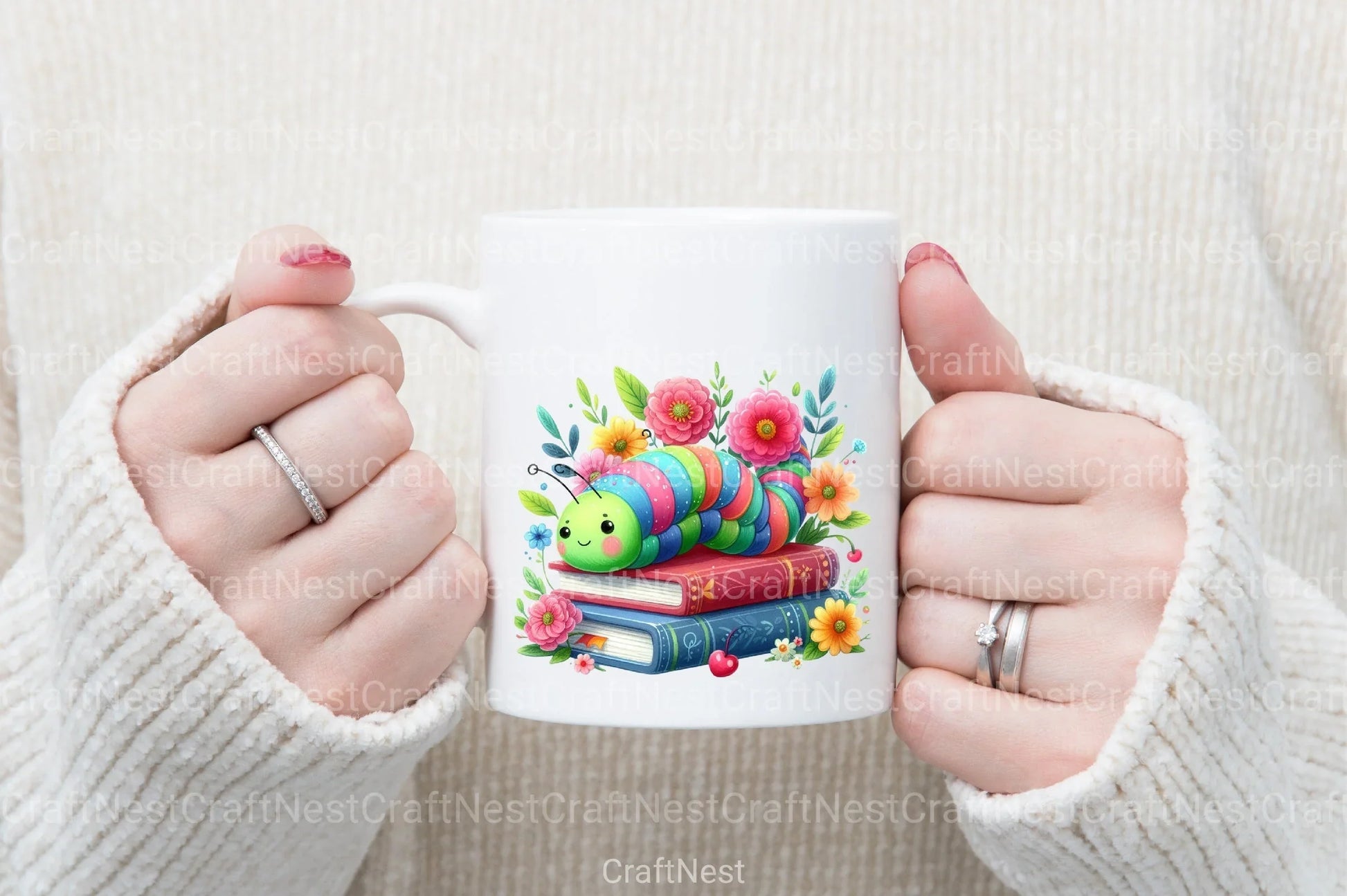 Cute Worm Clipart Bundle - CraftNest - Digital Crafting and Art