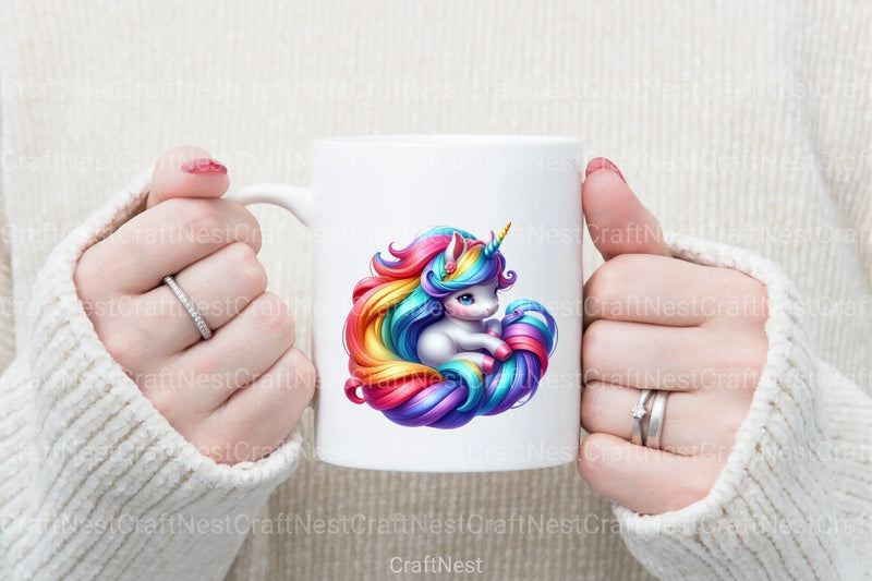 Unicorn Clipart Bundle 99 - CraftNest - Digital Crafting and Art