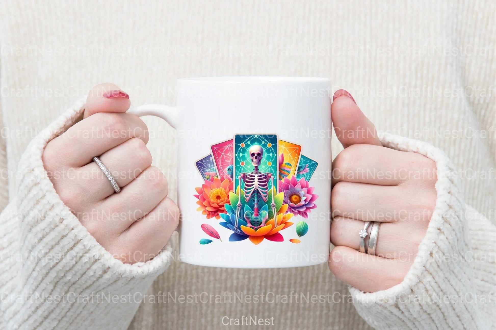 Skeletons in Careers Tarot Card Clipart Bundle - CraftNest - Digital Crafting and Art