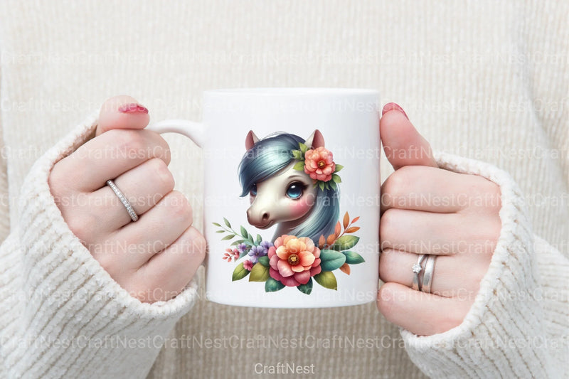 Horses Clipart Bundle for Creative Projects - CraftNest - Digital Crafting and Art