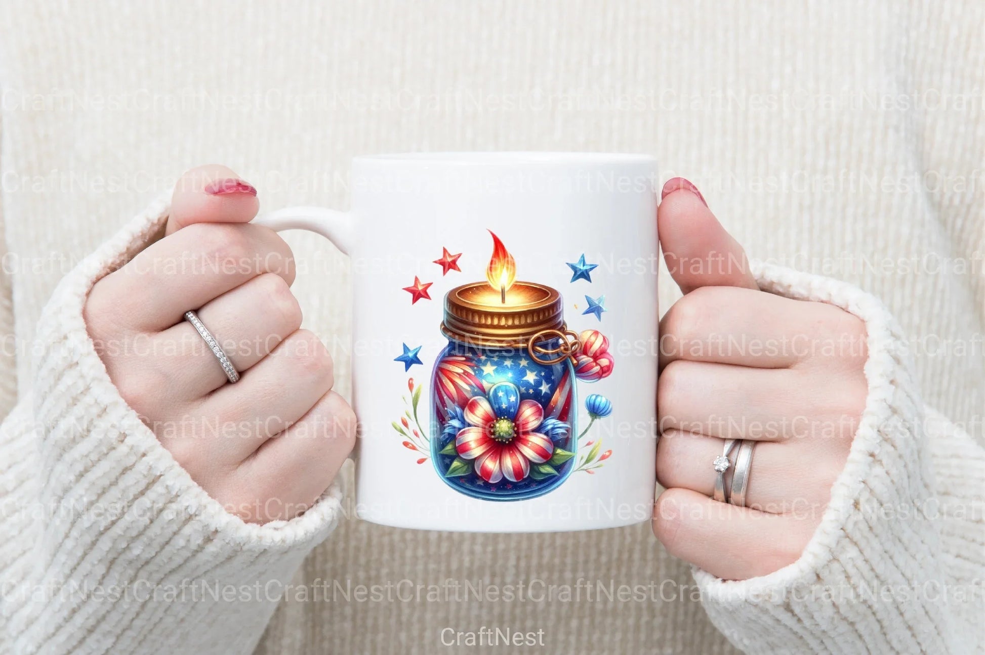 4th of July Magic Jar Clipart Bundle - CraftNest - Digital Crafting and Art