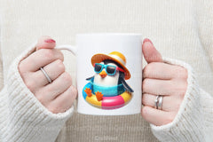Funny Penguin Pool Party Clipart Bundle - CraftNest - Digital Crafting and Art