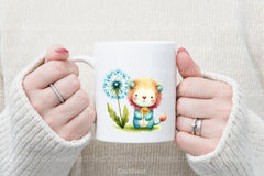 Cute Animals & Dandelion Clipart Bundle - CraftNest - Digital Crafting and Art