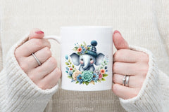 Elephant Baby Shower Clipart Bundle - CraftNest - Digital Crafting and Art