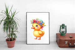 Cute Little Ducks Clipart Bundle 4 - CraftNest - Digital Crafting and Art