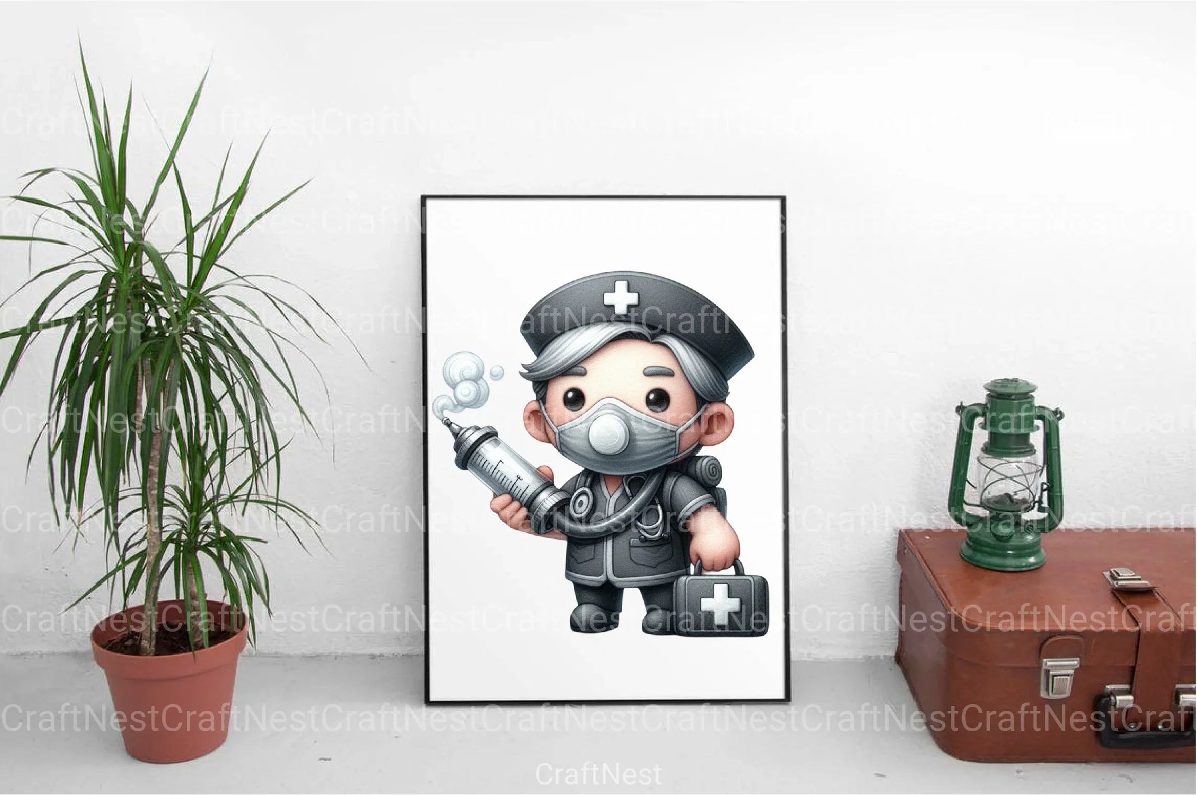 Funny Nurse Tarot Card Clipart Bundle for 12-Hour Shifts - CraftNest - Digital Crafting and Art