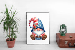 Gnome 4th of July Clipart Bundle - CraftNest - Digital Crafting and Art