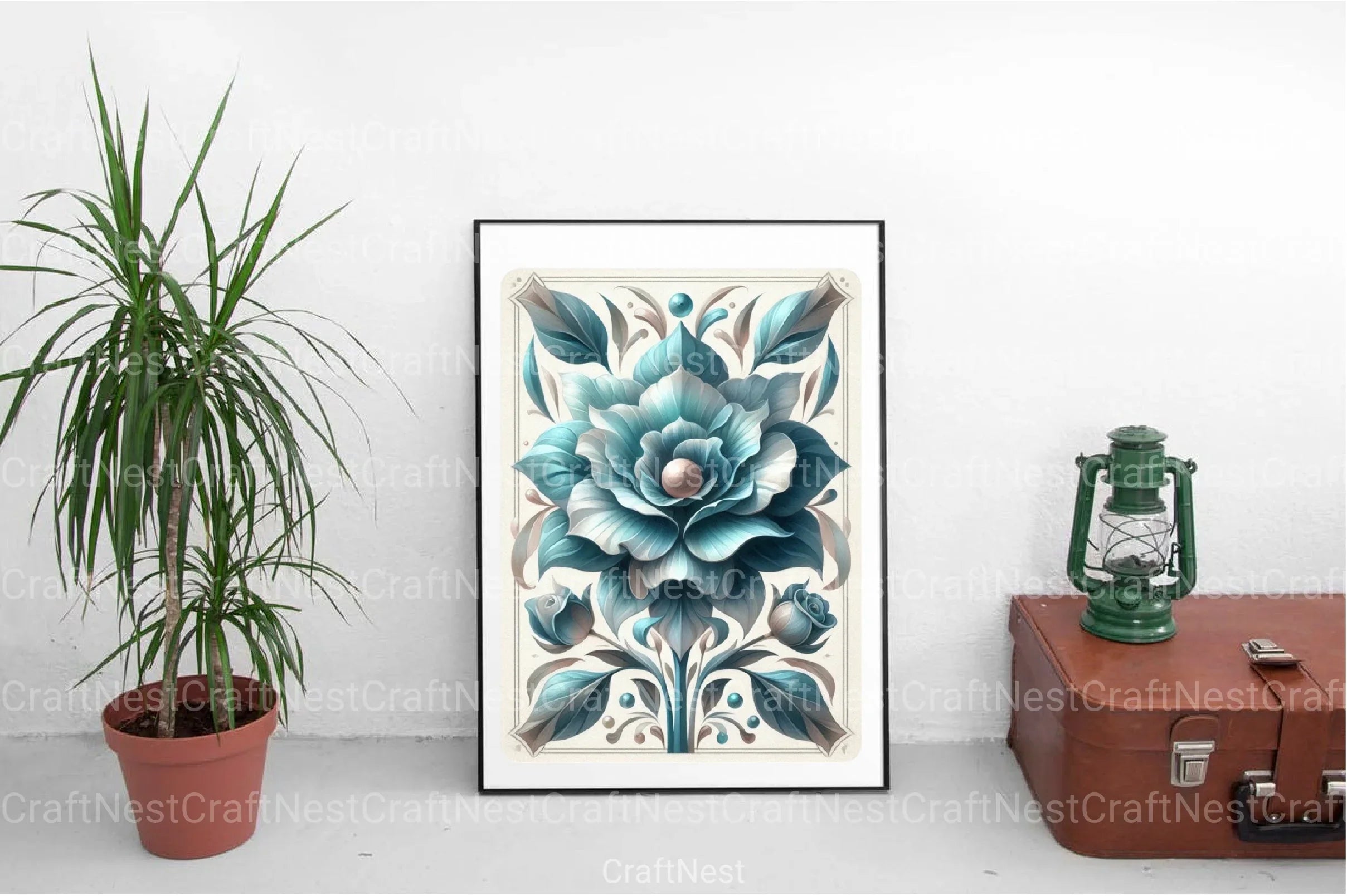 Flowers Tarot Cards Clipart Bundle 3 - CraftNest - Digital Crafting and Art