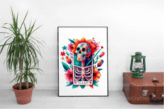 Whimsical Skeletal Tarot Card Clipart Bundle - CraftNest - Digital Crafting and Art