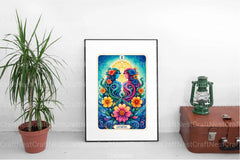 Gemini Tarot Card Clipart Bundle - CraftNest - Digital Crafting and Art