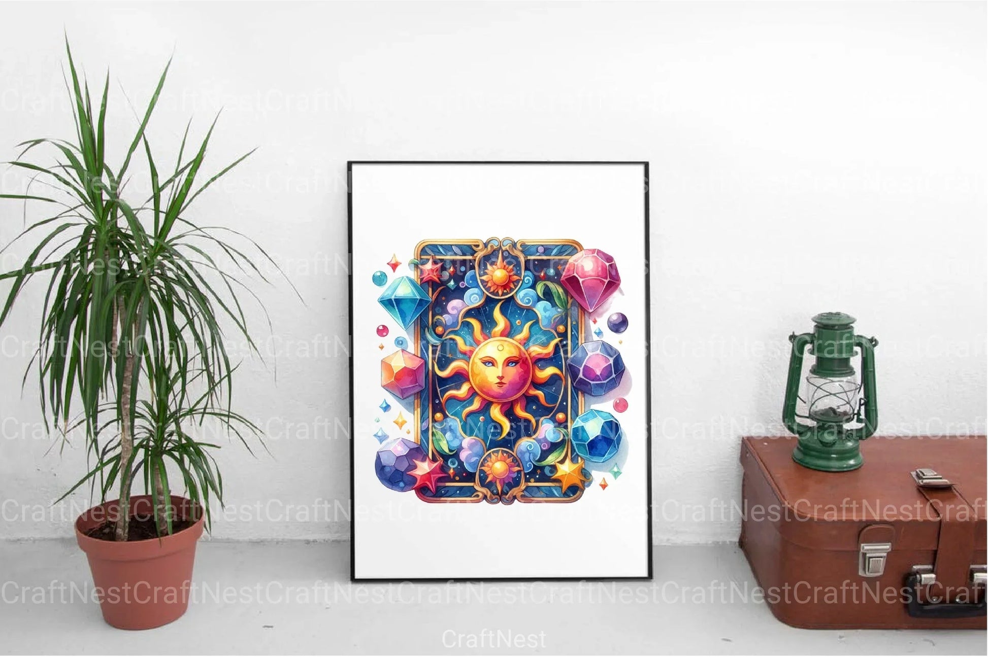 Zodiac Sign Tarot Cards Clipart Bundle 99 - CraftNest - Digital Crafting and Art