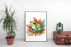 Autumn Frog Clipart Bundle 99 - CraftNest - Digital Crafting and Art