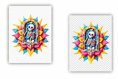 Funny Skeleton Tarot Card Clipart Bundle 1 - CraftNest - Digital Crafting and Art