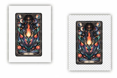 Witch Tarot Cards Clipart Bundle - CraftNest - Digital Crafting and Art