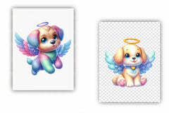 Dog Angels Clipart Bundle - CraftNest - Digital Crafting and Art