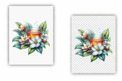 Jasmine Tea Clipart Bundle  99 - CraftNest - Digital Crafting and Art
