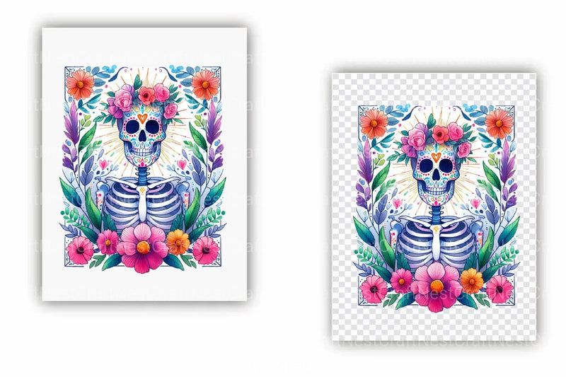 Skeleton Tarot Card Mother's Day Clipart Bundle - CraftNest - Digital Crafting and Art