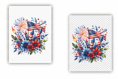 4th of July Clipart Bundle 17 - CraftNest - Digital Crafting and Art