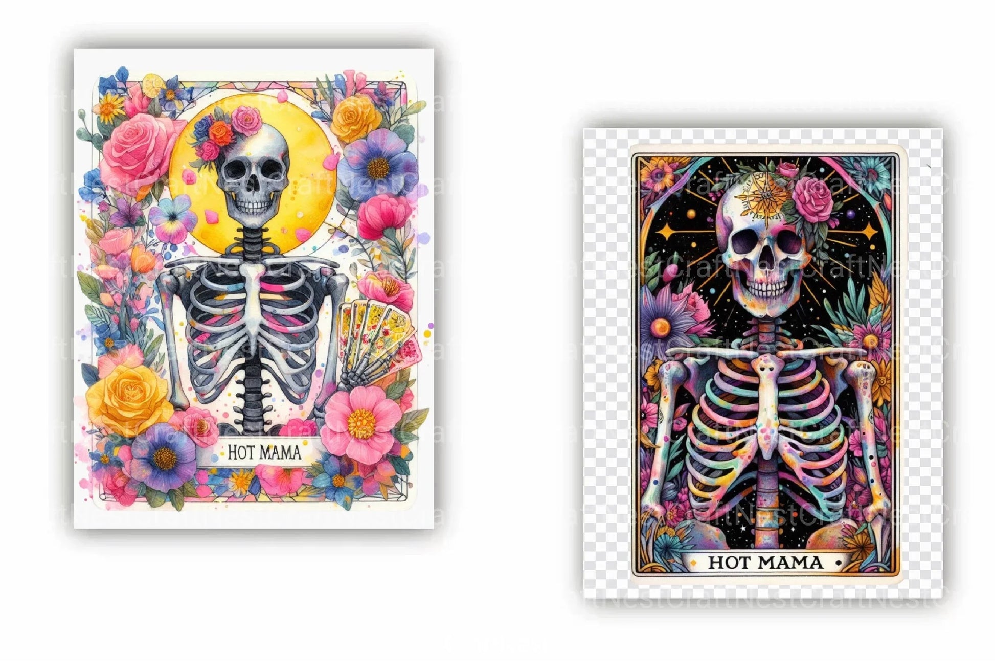 Hot Mama Tarot Card Clipart Bundle - CraftNest - Digital Crafting and Art