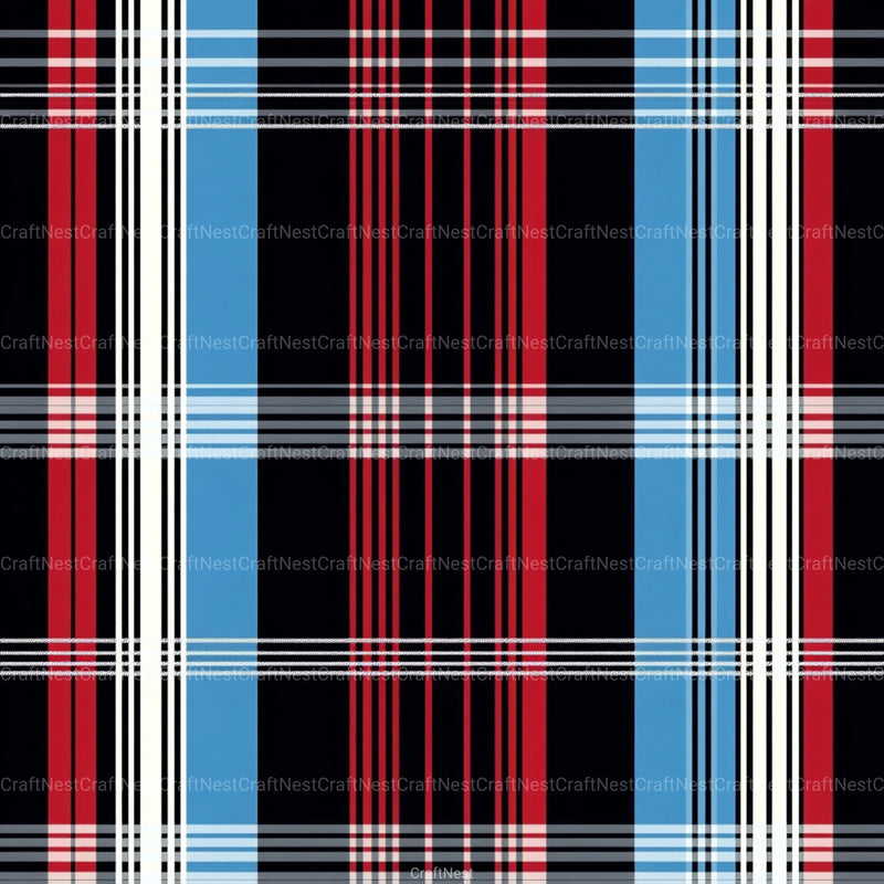 Stripes & Plaids Seamless Pattern Digital Paper - CraftNest - Digital Crafting and Art