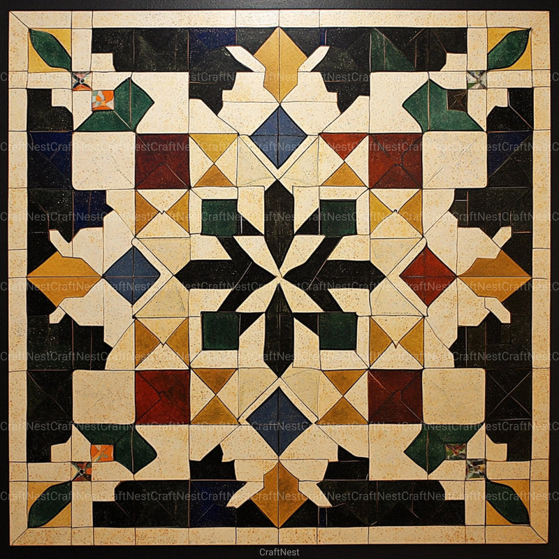 Sacred Geometry Alhambra Patterns Clipart Bundle - CraftNest - Digital Crafting and Art