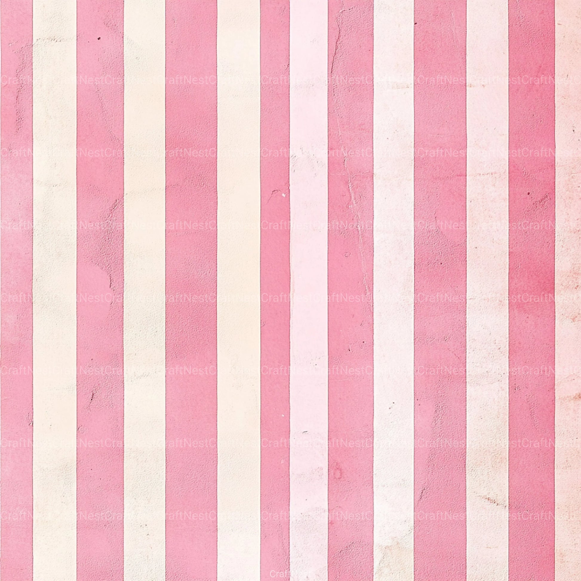 Blush Pink Stripes Pattern Digital Paper - CraftNest - Digital Crafting and Art