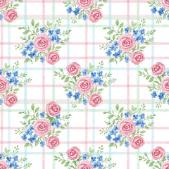 Pink Peonies Seamless Pattern Digital Paper - CraftNest - Digital Crafting and Art