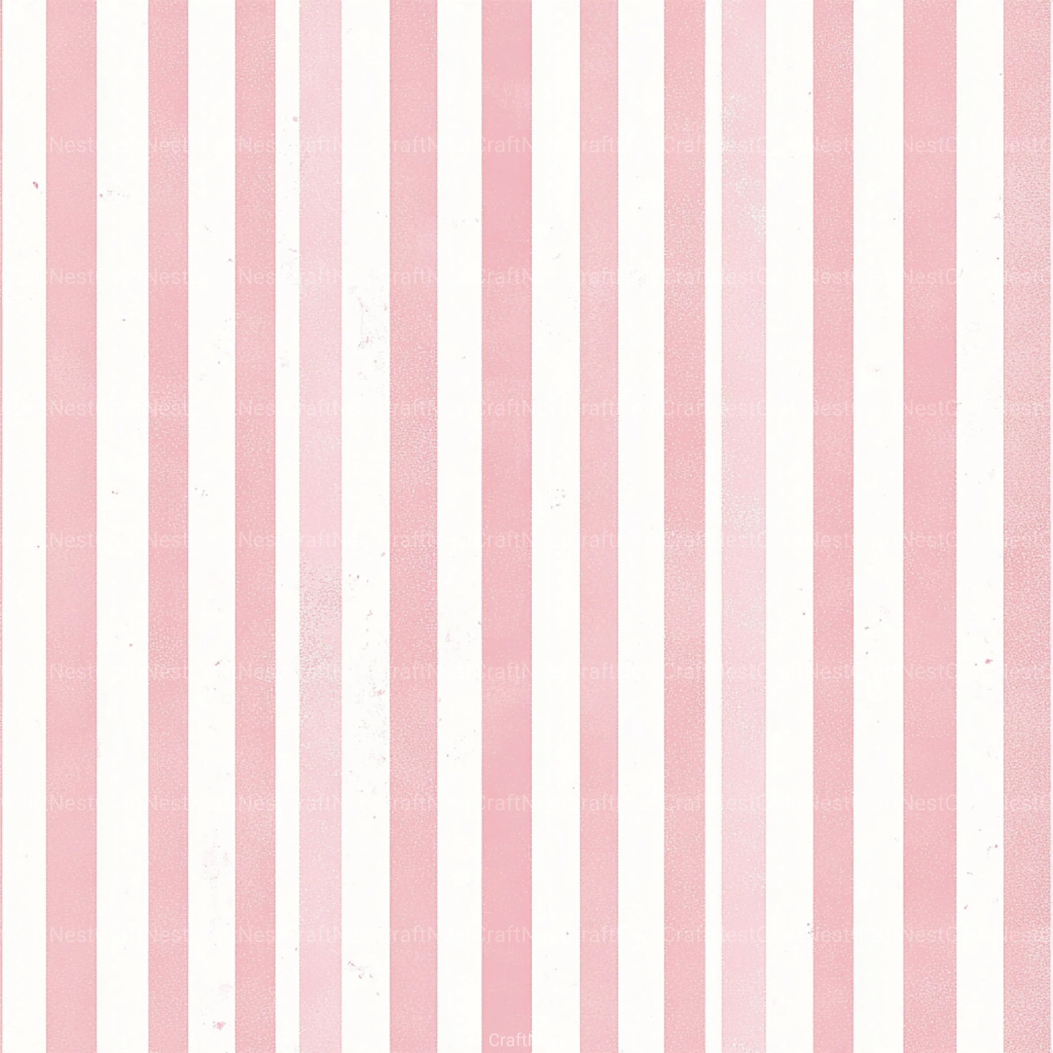 Blush Pink Stripes Pattern Digital Paper - CraftNest - Digital Crafting and Art