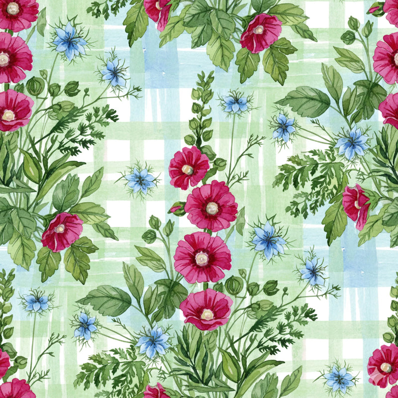 Pink Peonies Seamless Pattern Digital Paper - CraftNest - Digital Crafting and Art