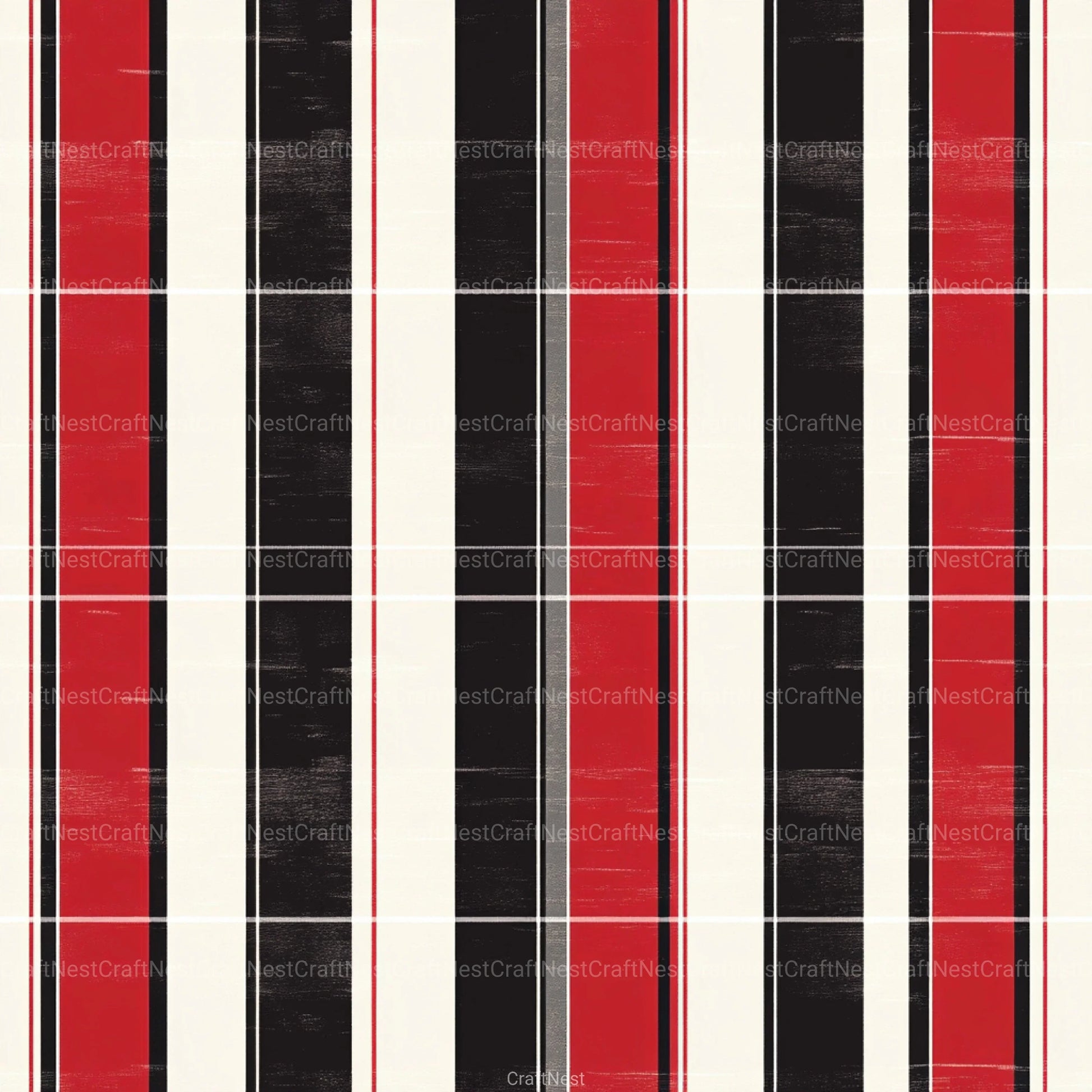 Stripes & Plaids Seamless Pattern Digital Paper - CraftNest - Digital Crafting and Art