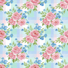 Pink Peonies Seamless Pattern Digital Paper - CraftNest - Digital Crafting and Art