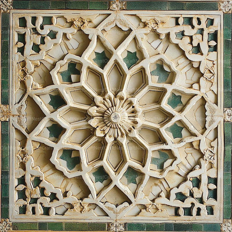 Sacred Geometry Alhambra Patterns Clipart Bundle - CraftNest - Digital Crafting and Art